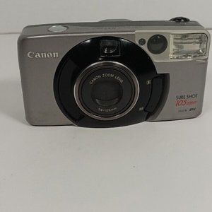 Canon Sure Shot 105 Zoom Date SAF Point and Shoot 35mm Film Camera
